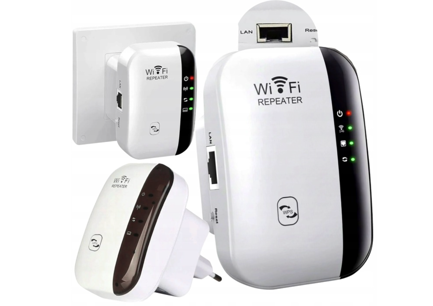 Wzmacniacz Sygnału WiFi Repeater 1000 Mbps